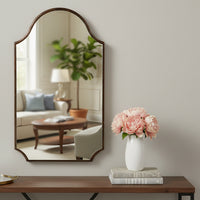 Small Bronze Shaped Mirror 70 cm x 40 cm