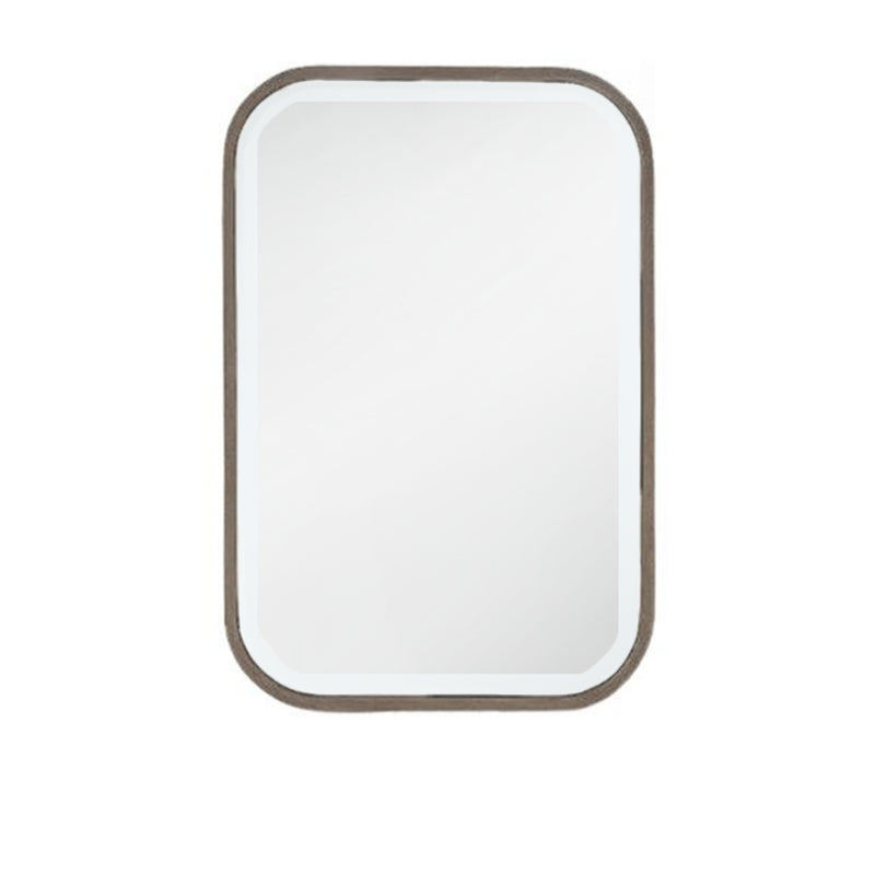 Bronze Metal Framed Mirror 95 cm x 65 cm