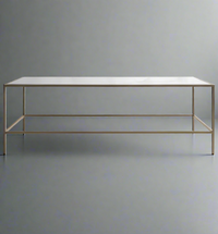 Classic Glass Top Coffee Table 120 cm