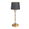 Brushed Gold Slim Rechargeable Touch Lamp With Clip Shade - Mix & Match