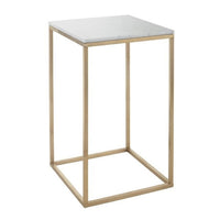 Marble Topped Gilt Side Table