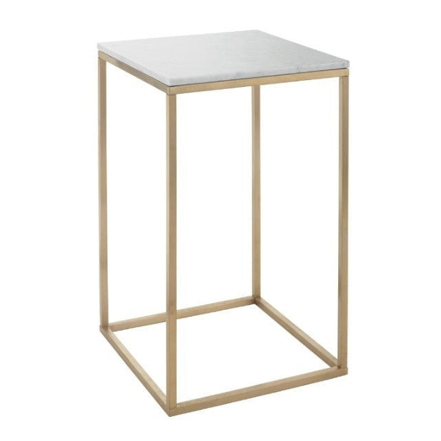 Marble Topped Gilt Side Table