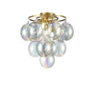 Flush Ceiling Pendant-Irisdescent Bubble - 35cm