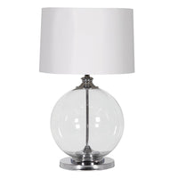 Round Glass Lamp 72 cm