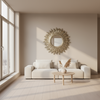 Clearance Large Silver Sun Mirror 95 cm – Decorative Mirror