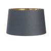 Charcoal Shade With Gold Lining (34/40/48cm)