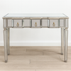 Mirrored Three Drawer Table - CLEARANCE