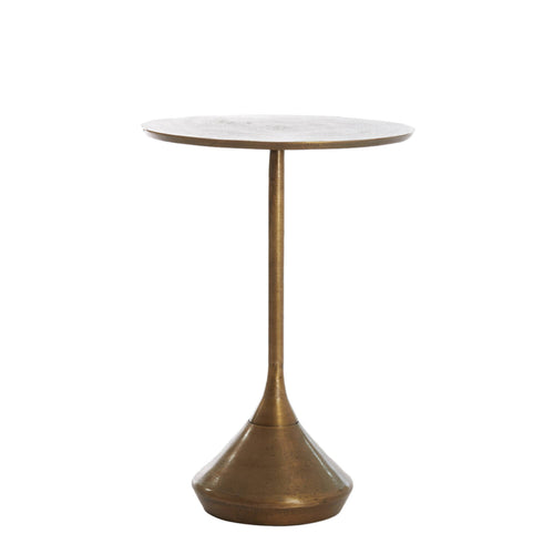 Antique Bronze Side Table 50 cm