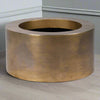 &nbsp;We have a few ultimate items, and this is the ultimate brass planter, a very large round brass pot, perfect for a statement plant.&nbsp; The absolute height of style, any plant would be proud to rest in such a stunning piece.&nbsp; &nbsp;70 cm round and 37 cm high, this is a planter that would not go unnoticed in the most stylish and contemporary of interiors.&nbsp; &nbsp;In an entryway or foyer, a kitchen, for the most precious plants in your living room - the ultimate in sleek, minimalist glamour.