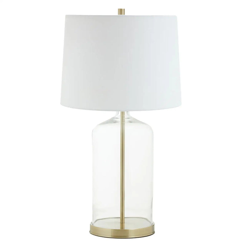 Classic Glass Lamp and Shade 65 cm