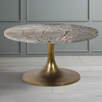 Green Marble Coffee Table 75cm