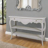 Console Table With Shelves 125cm