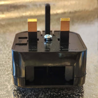 Five Black Converter Plugs