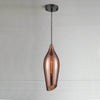 Copper Glass Aerial Pendant H: 40 cm