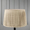 Cream Pleated Chevron Shade 30/35/40/45/50 cm