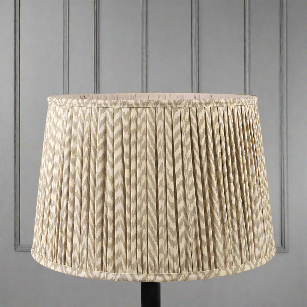Cream Pleated Chevron Shade 30/35/40/45/50 cm