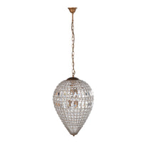 Crystal Teardrop Chandelier 70cm