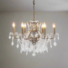 Crystal Chandelier 6 Arm Gold - 64cm