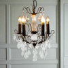 Crystal Chandelier French Bronze 40 cm