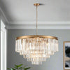 Crystal Prism Chandelier Five Tier Chandelier