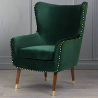 Green Armchair 78 cm