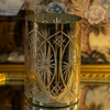 Mercury glass candleholder festive giftware