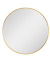 Large Gilt Mirror 71 cm