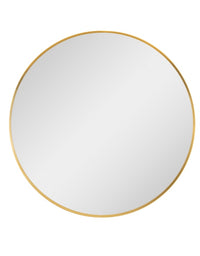 Large Gilt Mirror 71 cm