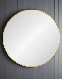 Large Gilt Mirror 71 cm