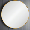 Large Gilt Mirror 71 cm