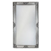 Extra Large Ornate Silver Mirror 210 cm x 117 cm
