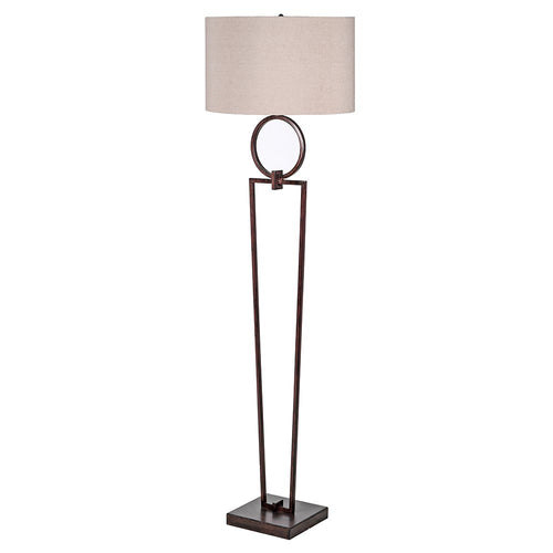 Metal Floor Lamp - Bronze - 172cm