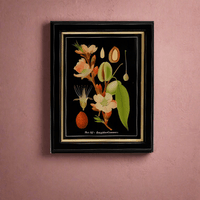 Shop small almond flower print, 20x25cm. Perfect wall decor addition with classic frame. Elevate interiors with this stylish art piece.