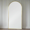 Tall Arched Gilt Mirror  H: 155 cm