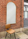 Tall Arched Gilt Mirror  H: 155 cm