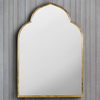 Arched Shaped Gilt Mirror H: 87 cm