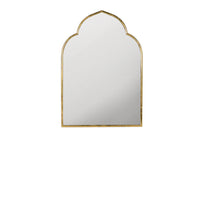 Arched Shaped Gilt Mirror H: 87 cm