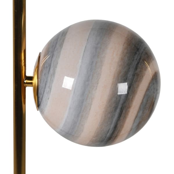 Incredible, statement floor light, if you just want to add one interesting light in your room, this is it !! Stunning gilt frame with four coloured globe lights set into it, it's just gorgeous. An easy way to add luxury and style to your living areas.&nbsp;