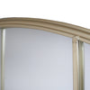 Gold Arched Window Mirror 90 cm