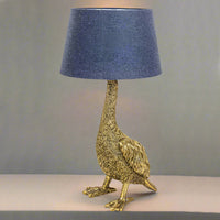 Golden / Silver Goose Table Lamp