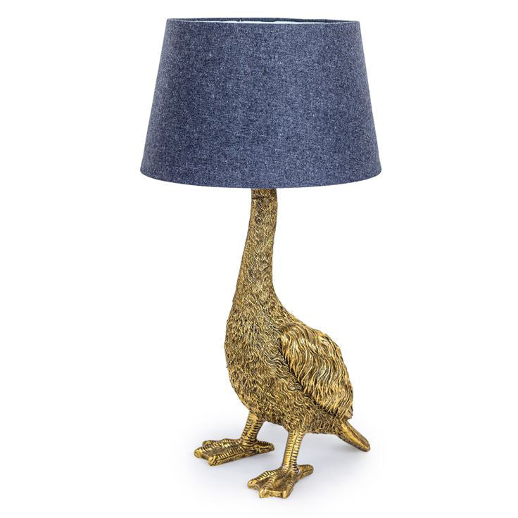 Golden / Silver Goose Table Lamp