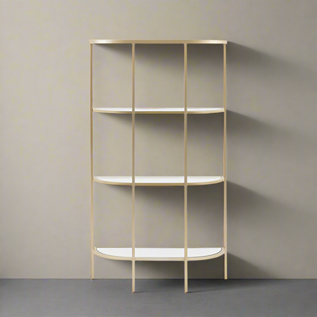 Corner Folding Shelf 3 Tier H: 92 cm