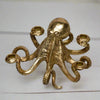 Gold Octopus Table Candle Holder 28cm