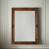 Gold Ornate Mirror 111 cm