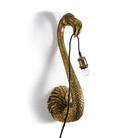 Gold Flamingo Wall Light