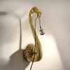 Gold Flamingo Wall Light