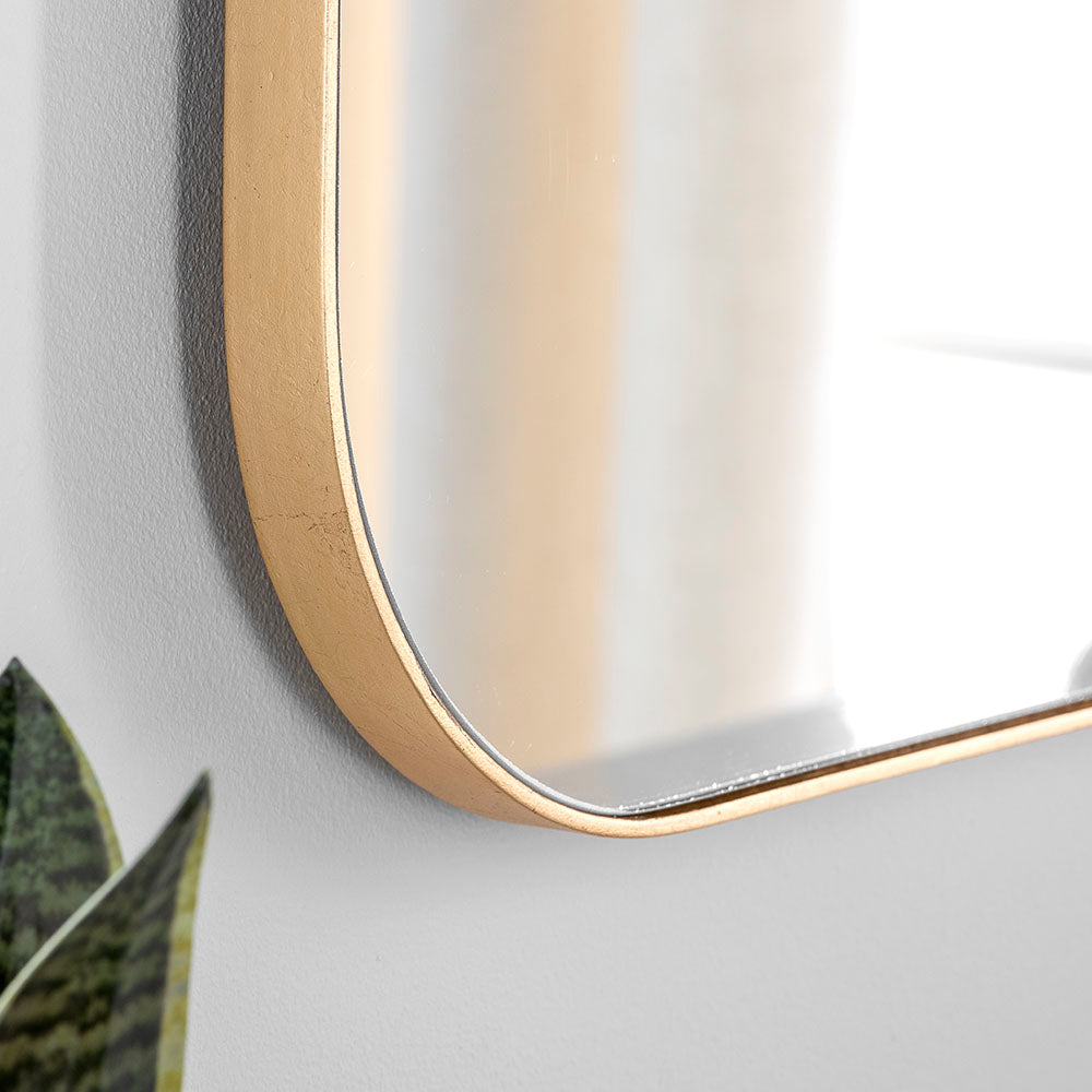 Slimline Gilt Full Length Mirror - 150 cm x 60 cm