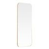 Slimline Gold Gilt Full Length Wall Mirror H150 W60cm