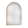 Thin Framed Arch Mirror Gold or Silver H: 93 cm