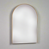 Thin Framed Arch Mirror Gold or Silver H: 93 cm